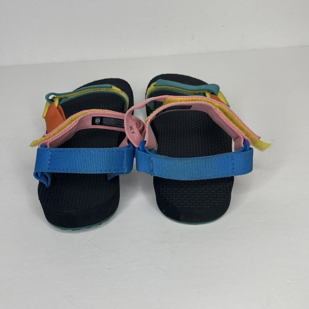 Teva Kids Girls 1 Sandals Multicolor Strap Breathable Water Summer Shoes - Picture 3 of 6